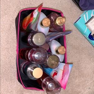 LOT OF USED BODY MISTS/LOTIONS